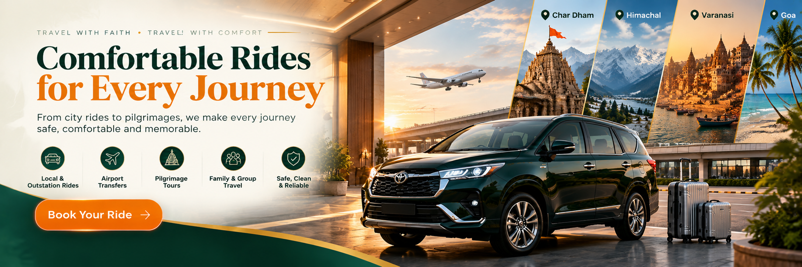 Comfortable Rides, Unforgettable Journeys