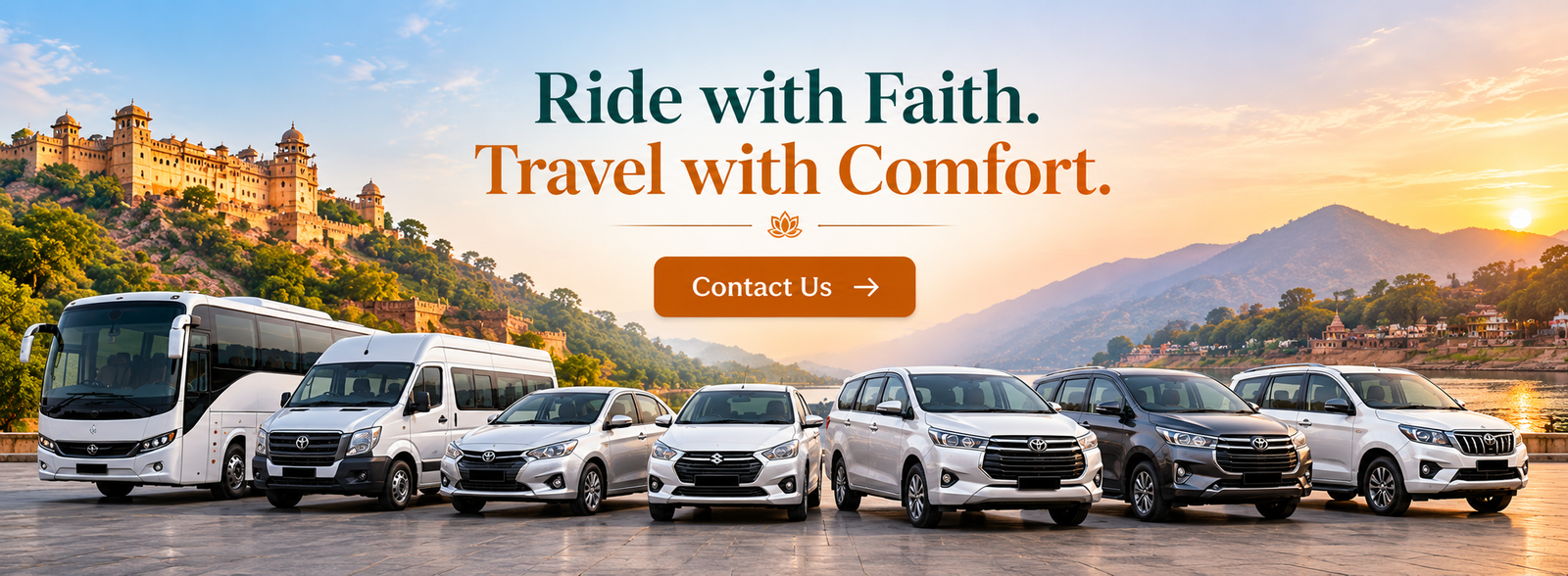 Ride with Faith, Travel in Comfort